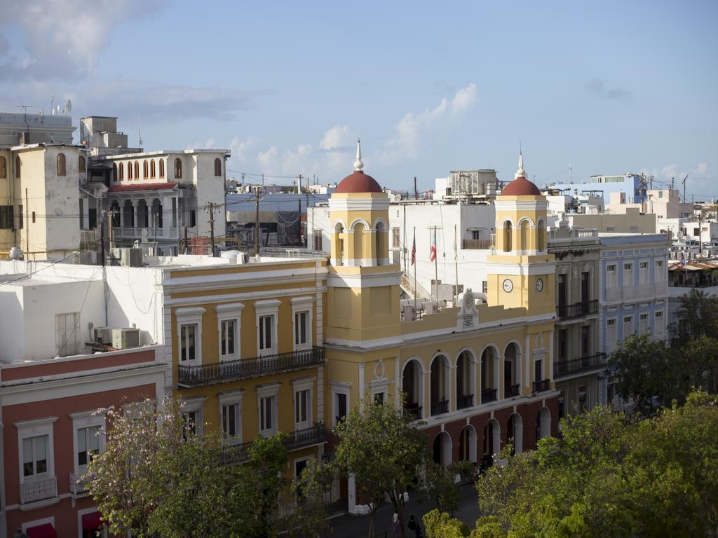 Armas Hotel San Juan Bagian luar foto